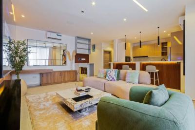 New New! Blossom Three Bedroom Apartment at Lekki Phase One, Lekki Phase 1, Lekki, Lagos, Flat / Apartment Short Let
