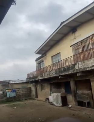 Two Plots with Demolisheable Structures (fenced But Not Gated)  Direct, Thomas  Bus-stop, Ikorodu, Lagos, Block of Flats for Sale