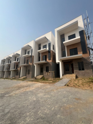 Brand New 4 Bedroom Terrace Duplex with Bq, Stella Maris, Life Camp, Abuja, Terraced Duplex for Sale