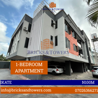 1 Bedroom Apartment, Ikate, Lekki, Lagos, Flat / Apartment for Sale