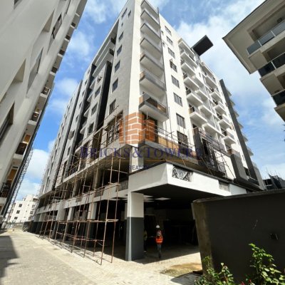1 Bedroom Carcass, Ikoyi, Lagos, Flat / Apartment for Sale