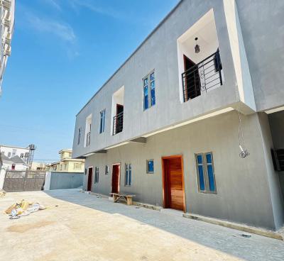 Newly  Built Two Bedroom Terrace, Ologolo, Lekki, Lagos, Terraced Duplex for Rent