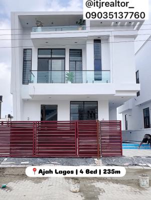 Contemporary 4 Bedroom Detached Duplex with Swimming Pool and Bq, Ajah, Ajah, Lagos, Detached Duplex for Sale