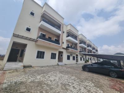Newly Built Luxury 5 Bedroom Terrace Duplex with Bq, Guzape District, Abuja, Terraced Duplex for Rent