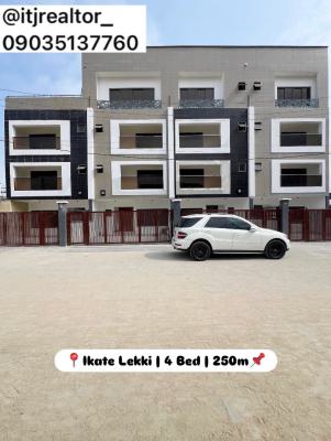 Stunning 4 Bedroom Semi Detached Duplex with Bq, Ikate, Ikate, Lekki, Lagos, Semi-detached Duplex for Sale