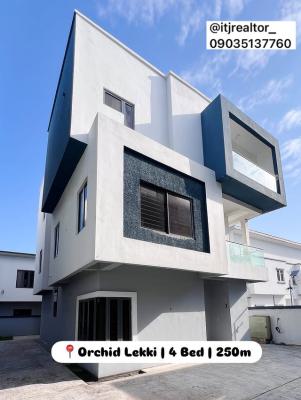 Fully Serviced 4 Bedroom Detached Duplex with Bq, Orchid, Lekki, Lagos, Detached Duplex for Sale