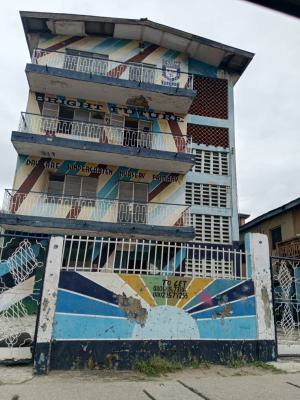 a 3storey Building Consisting 7 Flats and a Warehouse, Apata Road, Shomolu, Lagos, House for Rent