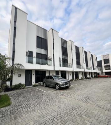4bedroom Terrace Duplex with Bq with Fitted Kitchen, Ikate, Lekki, Lagos, Terraced Duplex for Rent