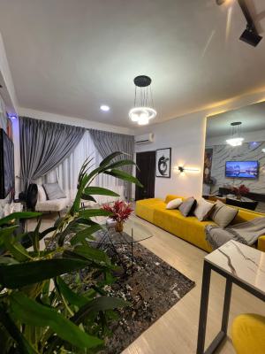 One Bedroom Apartment Chevron with Work Station, Lekki Paradise 2 Extension Chevron Alternative, Lekki Phase 2, Lekki, Lagos, Mini Flat (room and Parlour) Short Let