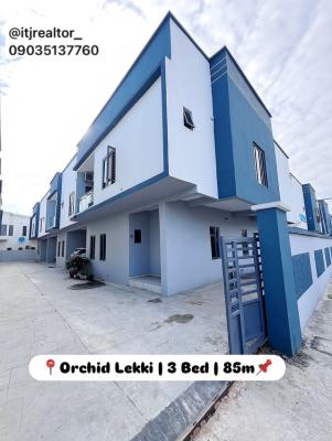 Fully Serviced 3 Bedroom Apartment with Bq, Orchid, Lekki, Lagos, Block of Flats for Sale