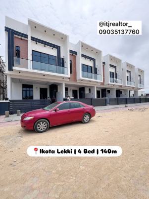 Stunning 4 Bedroom Semi Detached Duplex with Bq, Ikota, Ikota, Lekki, Lagos, Semi-detached Duplex for Sale