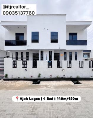 Lovely 4 Bedroom Semi Detached Duplex with Bq, Ajah, Ajah, Lagos, Semi-detached Duplex for Sale