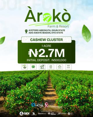 Aroko Farm & Resort Own Profitable Farmland with Modern Resort Living, Abeokuta North, Ogun, Mixed-use Land for Sale