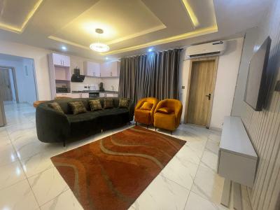 Luxury Fully Serviced and Furnished 2 Bedroom with Solar Inverter, Alpha Prime, 1 Yemi Adetayo, Salem, Ikate, Lekki, Lagos, Flat / Apartment for Rent