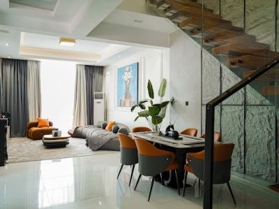Brand New Massive 4 Bedroom Maisonette, Lekki Phase 1, Lekki, Lagos, Terraced Duplex Short Let