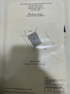 Rare Opportunity; an Exclusive 2.07 Hectares of Prime Land in Maitama, Maitama 2, Abuja, Maitama 2, Maitama District, Abuja, Land for Sale