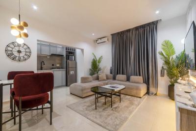 Stunning One Bedroom Apartment, Lekki Phase 1, Lekki, Lagos, Mini Flat (room and Parlour) Short Let