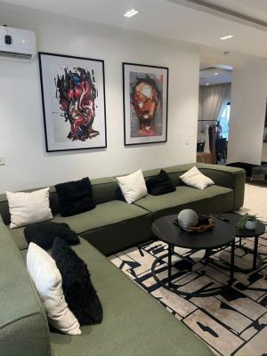 a Luxury Two (2) Furnished Bedroom Apartment*, Chisco Bus Stop, Freedom Way and Dome Church., Ikate, Lekki, Lagos, House for Rent
