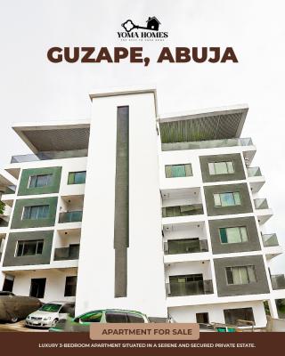Luxury 3 Bedroom Apartment with Swimming Pool and Gym, Guzape District, Abuja, Flat / Apartment for Sale