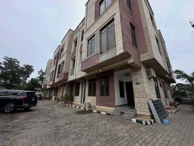 4-bedroom Terrace Duplex with Inverter, Jahi, Abuja, Terraced Duplex for Rent