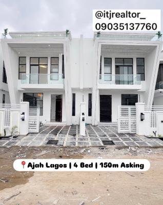 Lovely 4 Bedroom Semi Detached Duplex with Bq, Ajah, Ajah, Lagos, Semi-detached Duplex for Sale