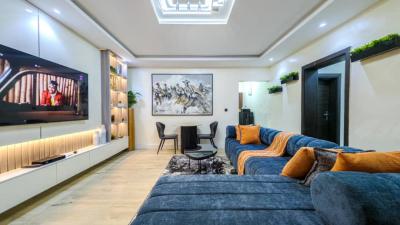 Two (1) Bedrooms Apartment Self Compound with Ps5 Offers a Luxurious S, Lekki Phase 1, Lekki, Lagos, Flat / Apartment Short Let