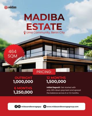 Own a Pieces of Legacy, Madiba Estate, Uma Community, Benin, Oredo, Edo, Residential Land for Sale