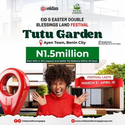 Own a Pieces of Legacy in Land with  Payments Plan Options, Ayeni Town, Benin, Oredo, Edo, Residential Land for Sale