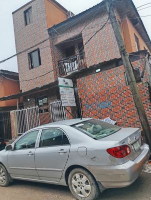 More Than Half Plot of Land at  Oworonshoki 3bed Flat,2 Nos of, Oworonshoki, Shomolu, Lagos, Block of Flats for Sale