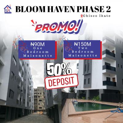 Luxurious 2 Bedroom Maisonettes  in a Comfortable & Secured Estate, Chisco, Ikate, Lekki, Lagos, House for Sale