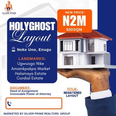 Holy Ghost Layout, Neke Uno, Enugu, Enugu, Mixed-use Land for Sale