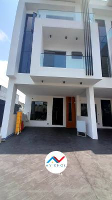 Tastefully Finished 4 Bedroom Terraced Duplex with Bq, Osapa London, Lekki, Lagos, Terraced Duplex for Sale