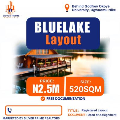 Blue-lake Layout, Ugwuomu Nike., Enugu, Enugu, Mixed-use Land for Sale