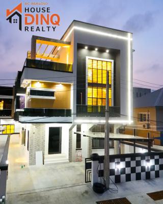 Exquisite 6 Bedroom Fully Detached Duplex with Penth and Bq, Chevron, Lekki, Lagos, Detached Duplex for Sale