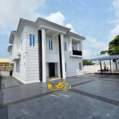 Newly Built Five (5) Bedroom House with a Study, Maid Room, Pinnock Beach Estate, Lekki, Lagos, Detached Duplex for Sale