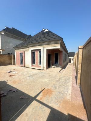 Modern 3 Bedroom Bungalow on a Plot of Land with 95% Work Done, Ile Tuntun Estate, Nihort Area, Jericho, Ibadan, Oyo, Detached Bungalow for Sale