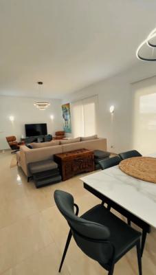 Fully Furnished 3 Bedrooms Apartment with a Dining Area, Guzape District, Abuja, Flat / Apartment for Rent
