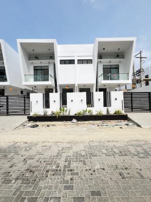 Contemporary 4 Bedroom Semi Detached with Bq in a Good Environment, Lekki, Lagos, Semi-detached Duplex for Sale
