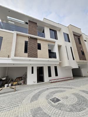 Fully Serviced 4-bedroom Terrace Duplex with a Bq in a Prime Location, Lekki Phase 2, Lekki, Lagos, Terraced Duplex for Sale