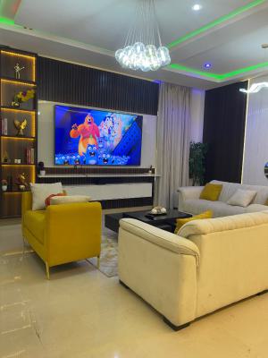Stunning 4 Bedroom Fully Detached House, Daffodil Estate Chevron Toll, Lekki, Lagos, Detached Duplex Short Let