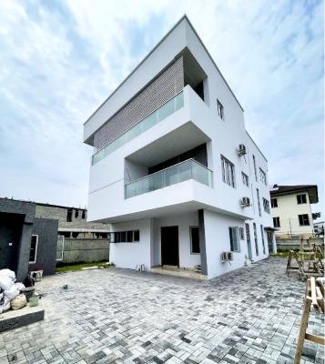Contemporary 5-bedroom Fully Detached Duplex with Bq, Lekki Phase 1, Lekki, Lagos, Detached Duplex for Sale