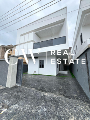 5 Bedroom Fully Detached Duplex with Bq, Ologolo, Lekki, Lagos, Detached Duplex for Sale