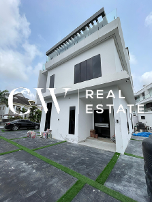5 Bedroom Fully Detached Duplex, Osapa, Lekki, Lagos, Detached Duplex for Sale