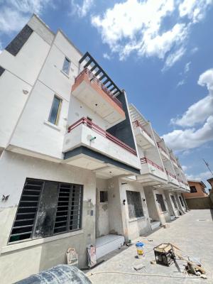 Exquisitely Built to Taste 4 Bedroom Terrace  Duplex with a Bq in a Ni, Newly Built Home, Spacious Parking Lot, Olowora, Magodo, Lagos, Terraced Duplex for Sale