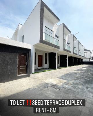 Brand New 3bedroom Terrace Duplex, Ikota Lekki, Ikota, Lekki, Lagos, Terraced Duplex for Rent