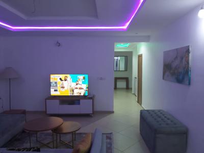 Fully Furnished  and Serviced 3-bedroom Flat + Bq, Inside Prime Water Garden Estate Off Freedom Way, Ikate, Lekki, Lagos, Flat / Apartment for Rent