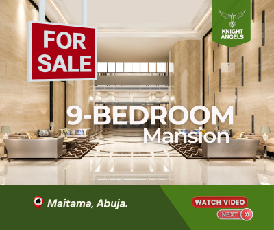 9-bedroom Exquisite Mansion, Maitama District, Abuja, House for Sale