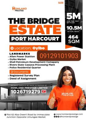 Plots of Affordable Lands, The Bridge Estate, Obigbo, Oyigbo, Rivers, Mixed-use Land for Sale