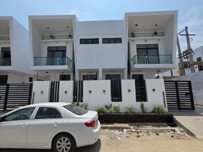 Elegant 4 Bedroom Semi-detached Duplex with Bq, Chevron Tollgate, Lekki, Lagos, Semi-detached Duplex for Sale