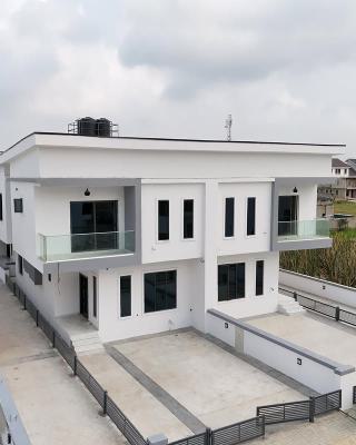 4 Bedroom Semi Detached Smart Home Duplex with Bq  (back Unit), Ajah, Lagos, Semi-detached Duplex for Sale